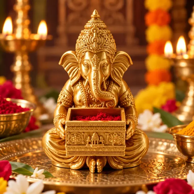 Ganesha Viboothi Box